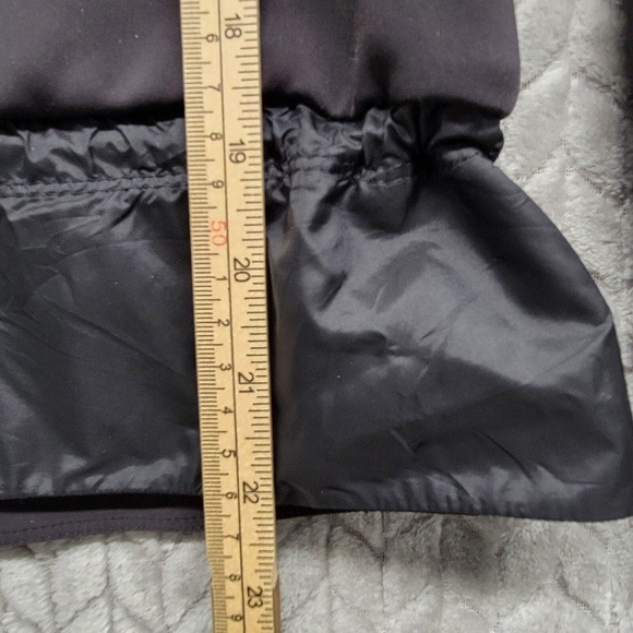 Lululemon Swept Along Bomber Jacket Women’s Black Satin Back Size XS On The Move - Picture 9 of 16
